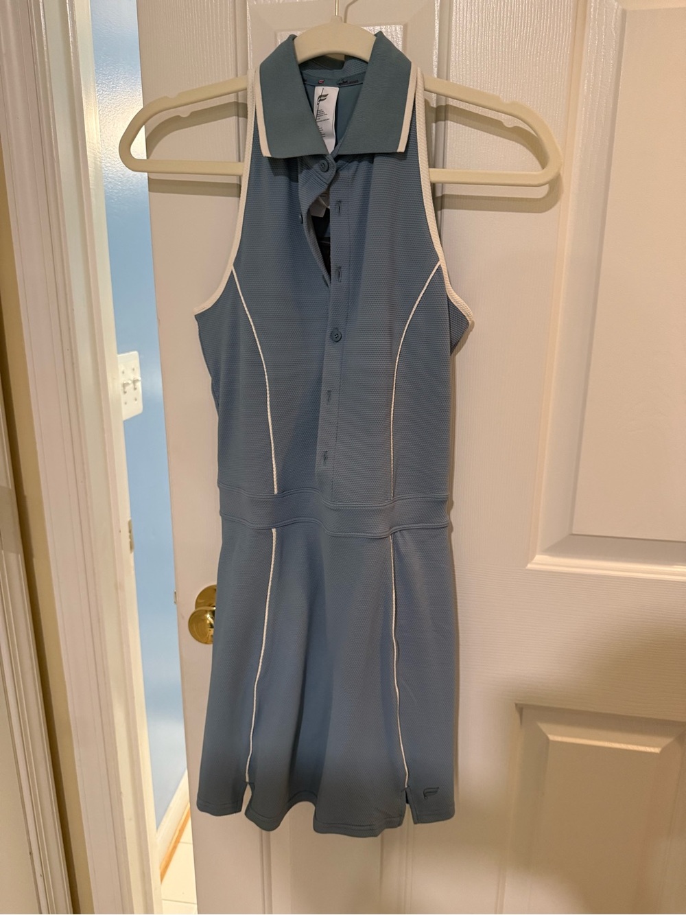 Fabletics x Stephen & Erica Malbon Sleeveless Polo Mini Dress